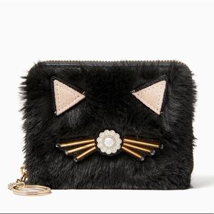 Kate Spade Faux Fur Kitty 🐱 Wallet